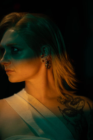 Dion Lesage's Earrings [Silver] Jewelry cosplay DangerousLadies