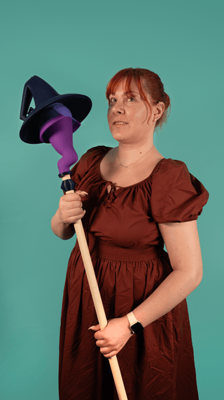 Donald Duck's Mage Staff [3D Printed Kit] 3D Printed Kit cosplay DangerousLadies