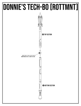 Donnie's Tech Bo [3D Print Files] 3D Files cosplay DangerousLadies