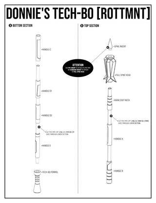 Donnie's Tech Bo [3D Print Files] 3D Files cosplay DangerousLadies
