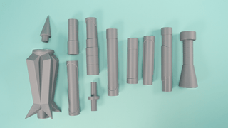 Donnie's Tech Bo [3D Printed Kit] 3D Printed Kit cosplay DangerousLadies