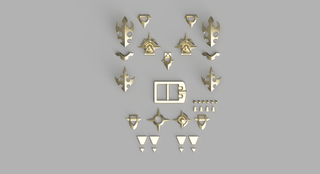 Doppio Dropscythe's Accessories [3D Print Files] 3D Files cosplay DangerousLadies