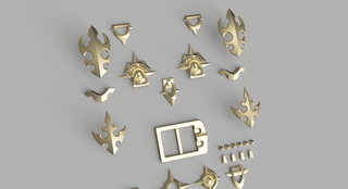 Doppio Dropscythe's Accessories [3D Print Files] 3D Files cosplay DangerousLadies