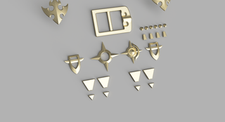 Doppio Dropscythe's Accessories [3D Print Files] 3D Files cosplay DangerousLadies