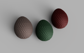 Dragon Eggs [3D Print File] 3D Files cosplay DangerousLadies