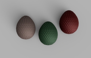 Dragon Eggs [3D Print File] 3D Files cosplay DangerousLadies