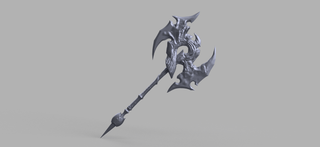 Dual Haken Axe [3D Print Files] 3D Files cosplay DangerousLadies