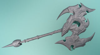 Dual Haken Axe [3D Printed Kit] 3D Printed Kit cosplay DangerousLadies