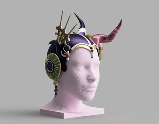 Edea's Headpiece [3D Print Files] 3D Files cosplay DangerousLadies