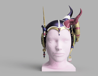 Edea's Headpiece [3D Print Files] 3D Files cosplay DangerousLadies