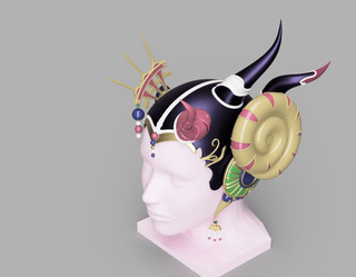 Edea's Headpiece [3D Print Files] 3D Files cosplay DangerousLadies