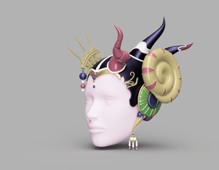 Edea's Headpiece [3D Print Files] 3D Files cosplay DangerousLadies