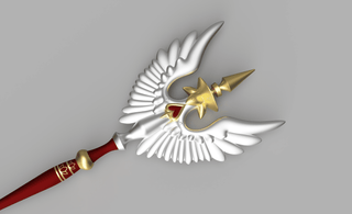 Edelgard Adorned Eagle Axe [3D Print Files] 3D Files cosplay DangerousLadies