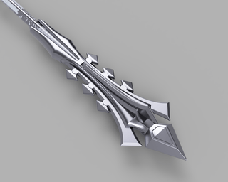 Edenmorn Halberd [3D Print Files] 3D Files cosplay DangerousLadies