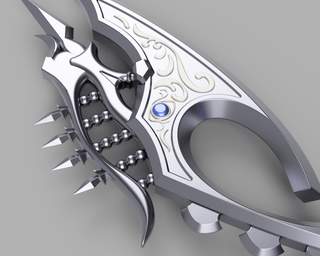 Edenmorn Halberd [3D Print Files] 3D Files cosplay DangerousLadies