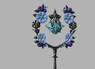 Edenmorn White Mage Cane [3D Print Files] 3D Files cosplay DangerousLadies