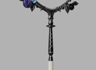 Edenmorn White Mage Cane [3D Print Files] 3D Files cosplay DangerousLadies
