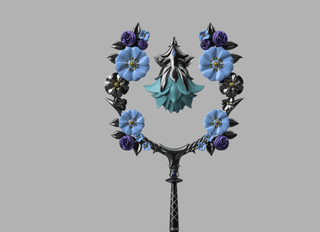 Edenmorn White Mage Cane [3D Print Files] 3D Files cosplay DangerousLadies