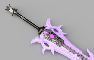 Eleos Sword [3D Print Files] 3D Files cosplay DangerousLadies