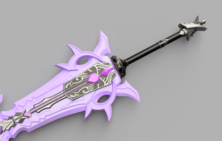 Eleos Sword [3D Print Files] 3D Files cosplay DangerousLadies