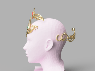 Elincia's Headdress [3D Print Files] 3D Files cosplay DangerousLadies