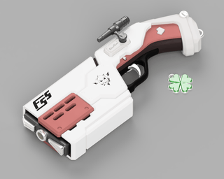 Elphelt Valentine's Handgun [3D Print Files] 3D Files cosplay DangerousLadies