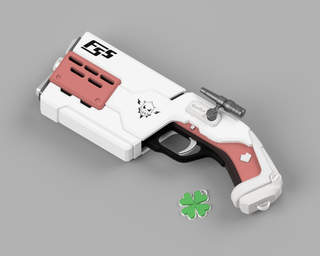Elphelt Valentine's Handgun [3D Print Files] 3D Files cosplay DangerousLadies