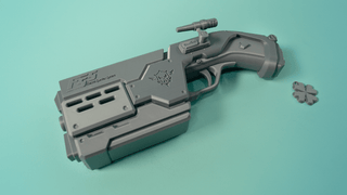 Elphelt Valentine's Handgun [3D Printed Kit] 3D Printed Kit cosplay DangerousLadies