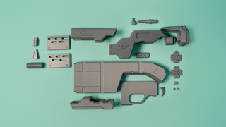 Elphelt Valentine's Handgun [3D Printed Kit] 3D Printed Kit cosplay DangerousLadies