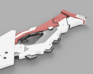 Elphelt Valentine's Ms. Charlotte Rifle [3D Print Files] 3D Files cosplay DangerousLadies