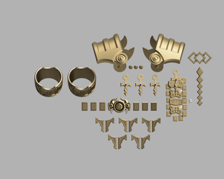 Emet - Selch's Accessories [3D Print Files] 3D Files cosplay DangerousLadies