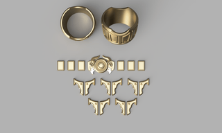 Emet - Selch's Accessories [3D Print Files] 3D Files cosplay DangerousLadies