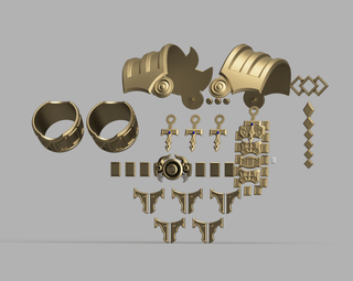 Emet - Selch's Accessories [3D Print Files] 3D Files cosplay DangerousLadies