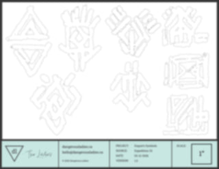 Esquie's Symbols Embroidery + Patterns cosplay DangerousLadies