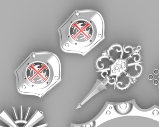 Esther Blanchett's Accessories [3D Print Files] 3D Files cosplay DangerousLadies