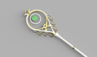 Eupha's Inherited Crosier [3D Print Files] 3D Files cosplay DangerousLadies