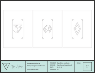 Expedition 33 Armbands [Digital Pattern] Embroidery + Patterns cosplay DangerousLadies
