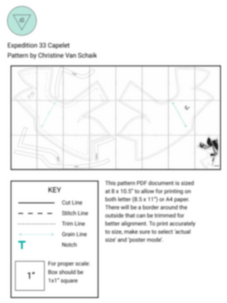 Expedition 33 Capelet [Digital Pattern] Embroidery + Patterns cosplay DangerousLadies