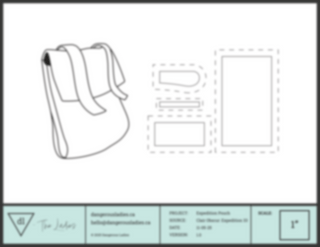 Expedition 33 Hip Pouch [Digital Pattern] Embroidery + Patterns cosplay DangerousLadies