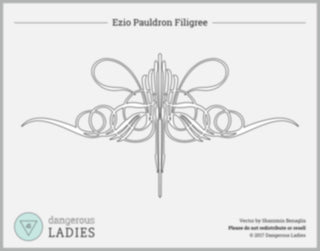 Ezio's Filigree [Digital Pattern] Cast Kit cosplay DangerousLadies