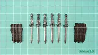 Ezio's Throwing Knives and Holsters Kit Cast Kit cosplay DangerousLadies