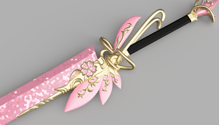 Figment of Spring Sword [3D Print Files] 3D Files cosplay DangerousLadies