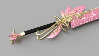 Figment of Spring Sword [3D Print Files] 3D Files cosplay DangerousLadies