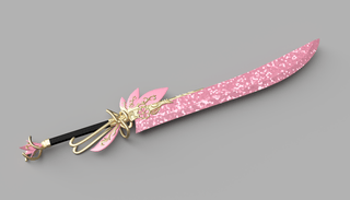 Figment of Spring Sword [3D Print Files] 3D Files cosplay DangerousLadies