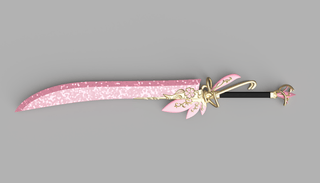 Figment of Spring Sword [3D Print Files] 3D Files cosplay DangerousLadies