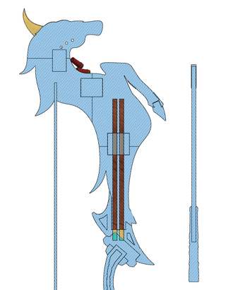 Firecracker Ashe's Bow and Arrow [3D Print Files] 3D Files cosplay DangerousLadies