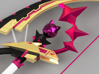 First Great Magic Bow [3D Print Files] 3D Files cosplay DangerousLadies