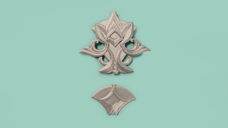 Fox Mask's Fox Mask and Earring [Ready to Ship] 3D Printed Kit cosplay DangerousLadies