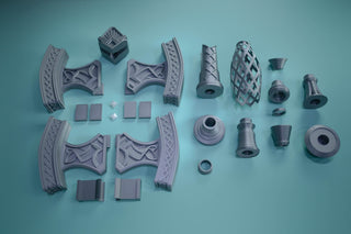 Gaia's Hyposkhesphyra Hammer [3D Printed Kit] 3D Printed Kit cosplay DangerousLadies