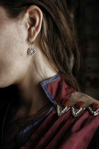 Gale's Weave of Mystra Earrings [Silver] Jewelry cosplay DangerousLadies